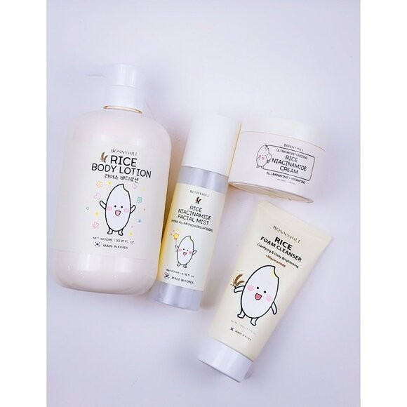 BonnyHill Korean Rice Niacinamide Skincare Set – Hydrating & Brightening Bundle - Picture 9 of 9